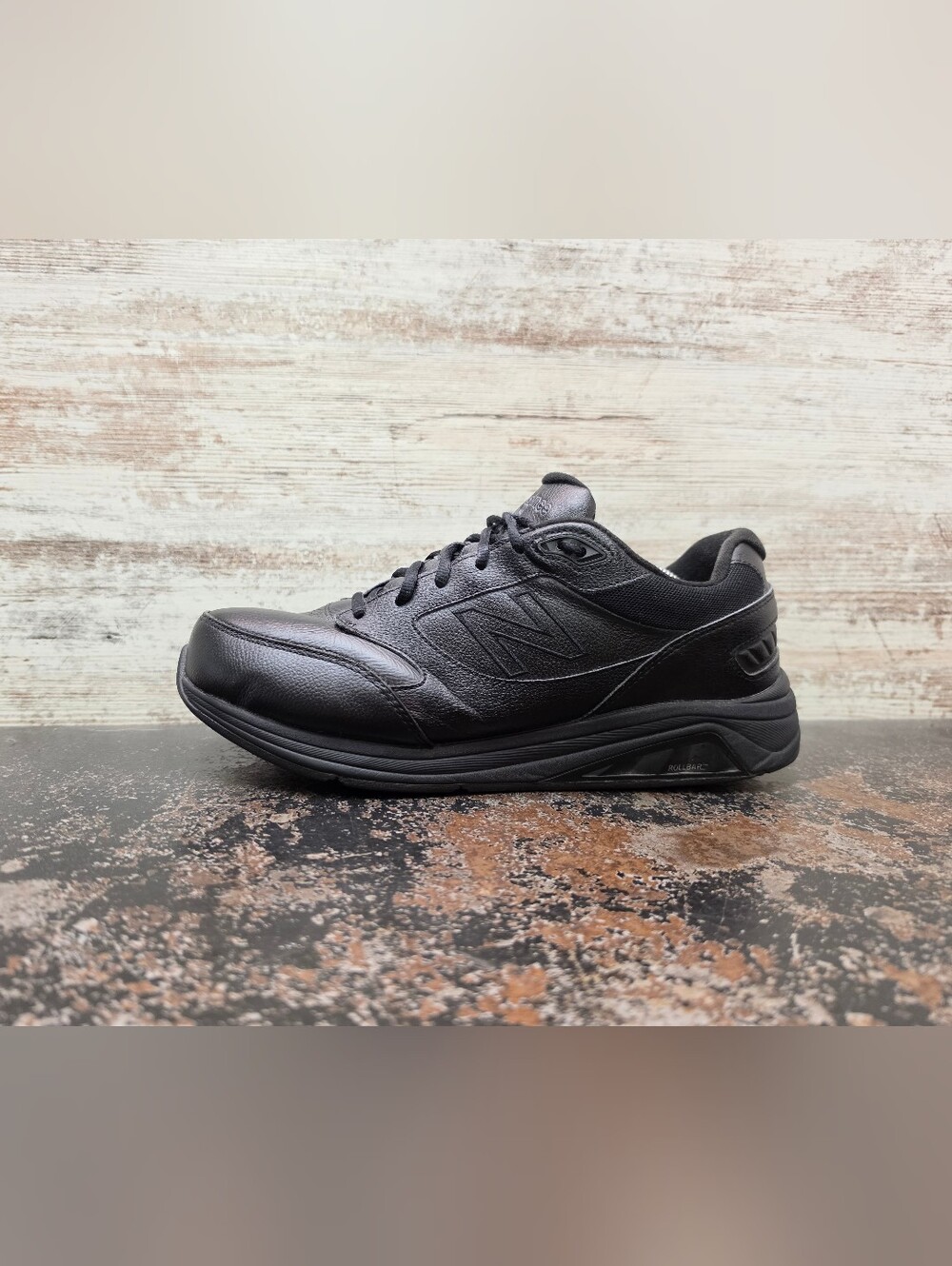New Balance 928 V3 Walking Shoes Sz 10.5 6E Extra Wide Black Leather MW928BK3